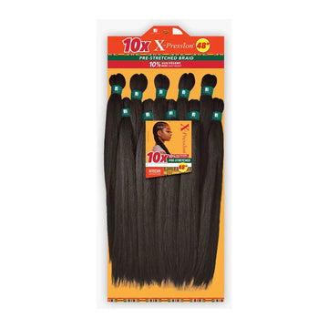 SENSATIONNEL 10X X-Pression Pre-Stretched Braiding Hair 48"