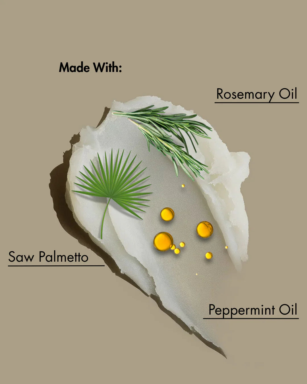 Rosemary Hair Wax Stick