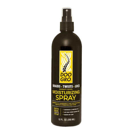 Doo Gro Braids Twists & Locs Dandruff Control Moisturizing Spray 12 0z