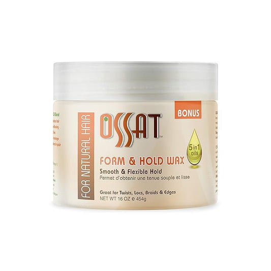 Ossat Form & Hold Wax Sulfate-Free, 16 fl oz