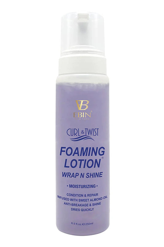 Ebin Curl & Twist Foaming Lotion - Moisturizing (250 ml)