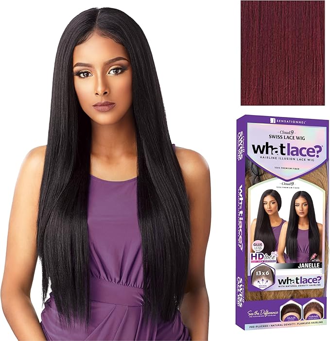Cloud 9 What Lace? Hair Line Illlusion 13X6 Swiss Lace Front Wig Janelle