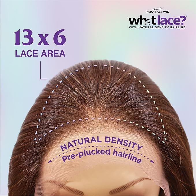 Cloud 9 What Lace? Hair Line Illlusion 13X6 Swiss Lace Front Wig Janelle