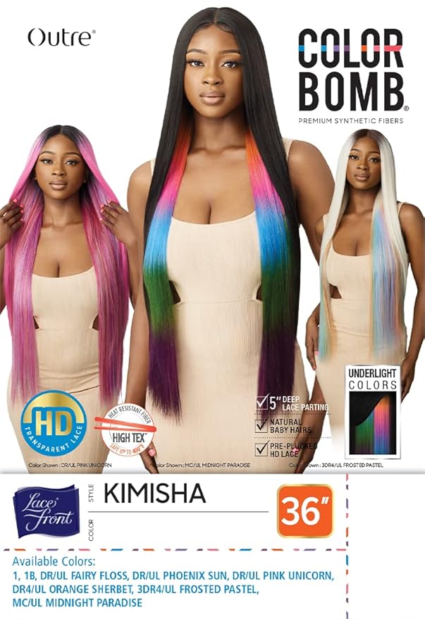 Outre Lace Front Colorbomb Wig-Kimisha