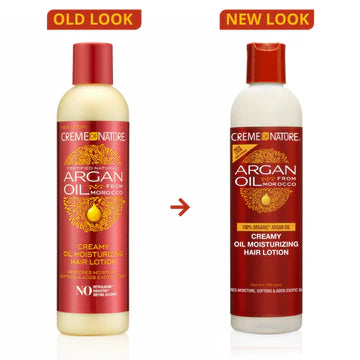 CREME OF NATURE Argan oil from morocco Creamy Oil Moisturizing Hair Lotion