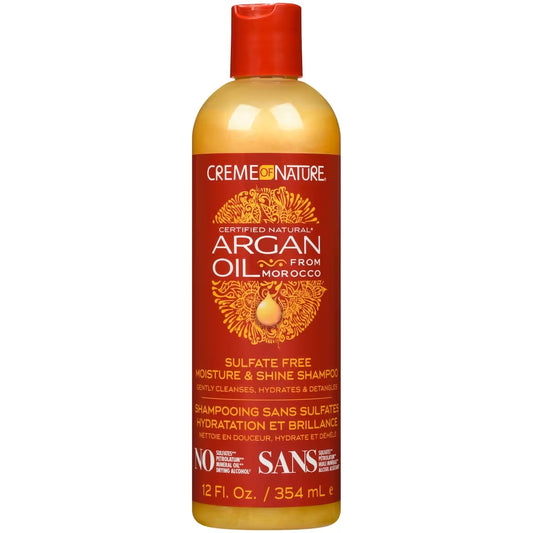 CREME OF NATURE Argan oil sulphate free shampoo