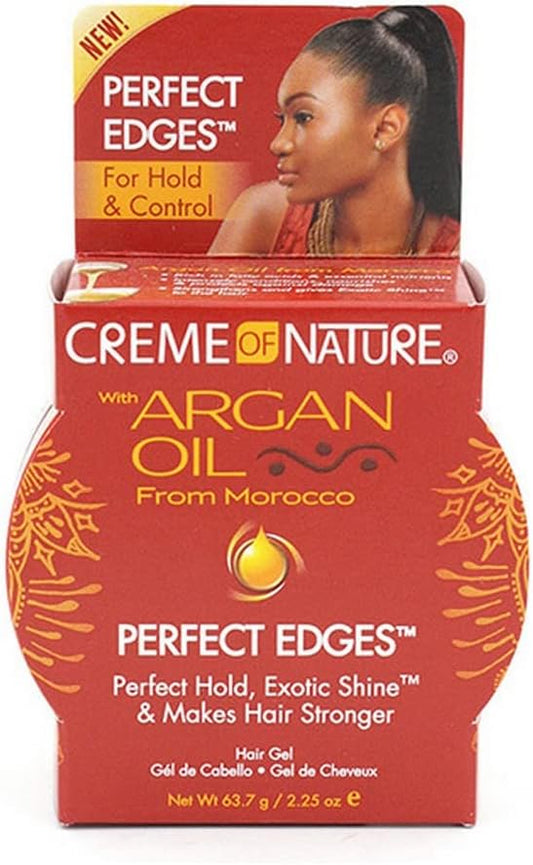 Creme Of Nature Argan Oil Perfect Edges Ctrl 2.25oz Jar