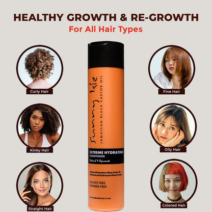 SUNNY ISLE Jamaican Black Castor Oil Conditioner [Extra Dark] (12oz)