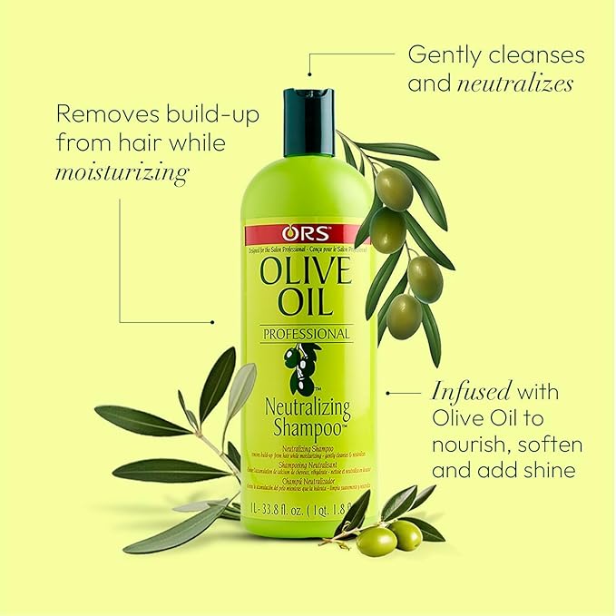 ORS Olive Oil Professional Neutralizing Shampoo, 33.8 Oz