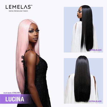 Sensationnel HD Lace Front Wig Glueless Shear Muse Lemelas Lucina