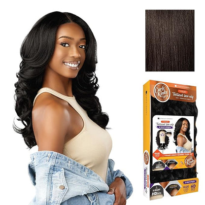 Sensationnel Curls Kinksandco Kinkyedges Wig - Kinky Barrel Curl Y Part 20”