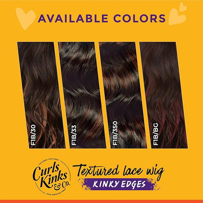 Sensationnel Curls Kinksandco Kinkyedges Wig - Kinky Barrel Curl Y Part 20”