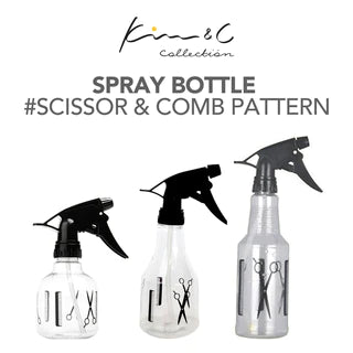Kim & C Empty Spray Bottle With Scissors Design