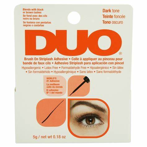 DUO - Stiplash Adhesive Blends With Black or Brown Lashes - (Dark)