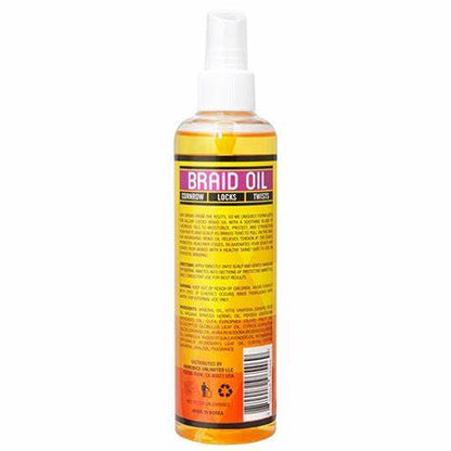 All Day Locks Braid Oil 8oz