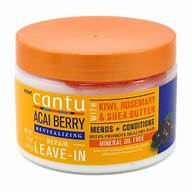 Cantu Revitalizing Leave-in Repair -Acai Berry (12oz)