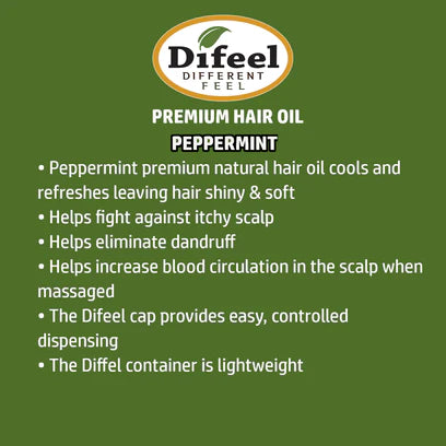 99% natural PEPPERMINT Premium Hair Oil (7.78oz)