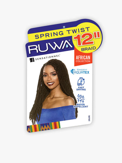 Sensationnel Crochet Braids Ruwa Spring Twist 12"