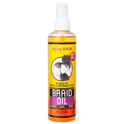 All Day Locks Braid Oil 8oz