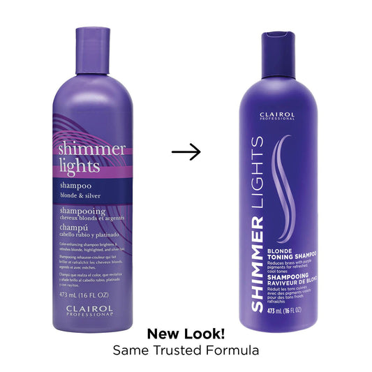CLAIROL Professional Shimmer Light Blonde Toning Conditioner  473mL  16 oz