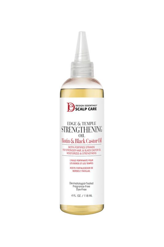 DESIGN ESSENTIALS Scalp Care Edge & Temple Strengthening Oil (4oz)