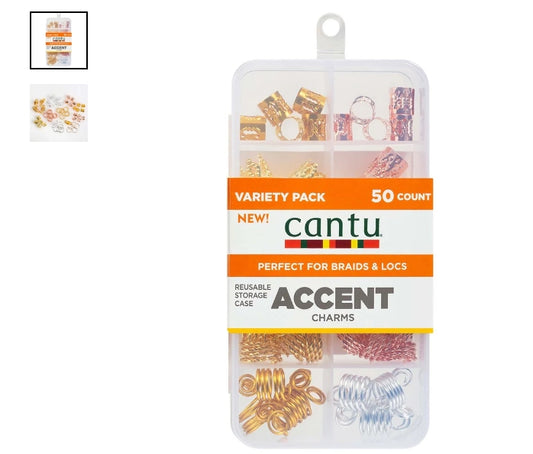 Cantu Hair Charms Variety Pack 50ct