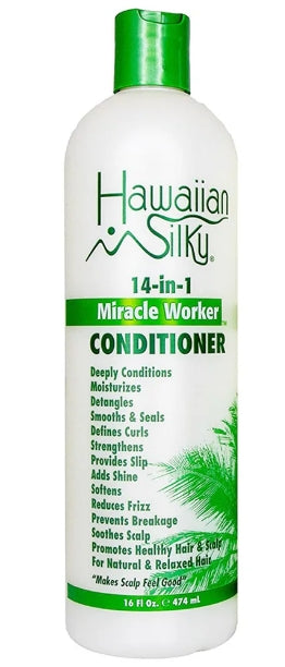 Hawaiian Silky Miracle Worker 14 In 1 Conditioner 16Oz