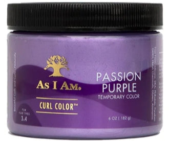 As I Am Curl Color 6oz # Passion Purple. Sale!