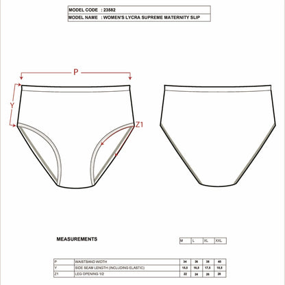 3-Pack Cotton Maternity Briefs – Soft, Stretchy & Breathable Pregnancy Underwear (White, Black, Skin)