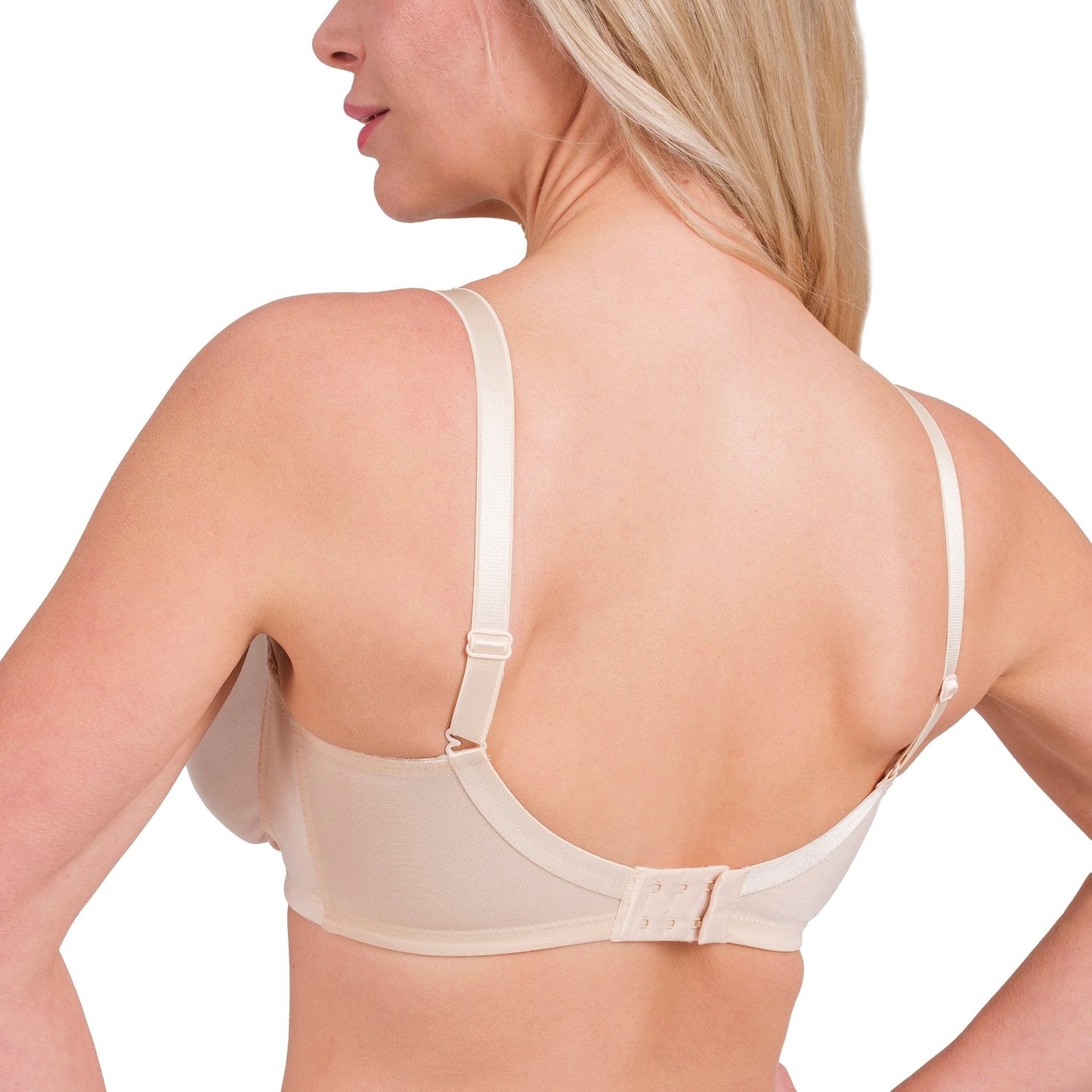 Wireless Full-Coverage Lace Bra – Lightweight, Breathable & Soft Support for Daily Comfort (White, Black, Skin)