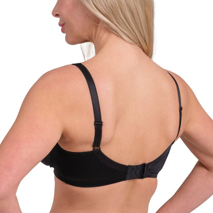 Wireless Full-Coverage Lace Bra – Lightweight, Breathable & Soft Support for Daily Comfort (White, Black, Skin)