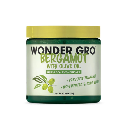 Wonder Gro Bergamot Hair & Scalp Conditioner with Olive Oil