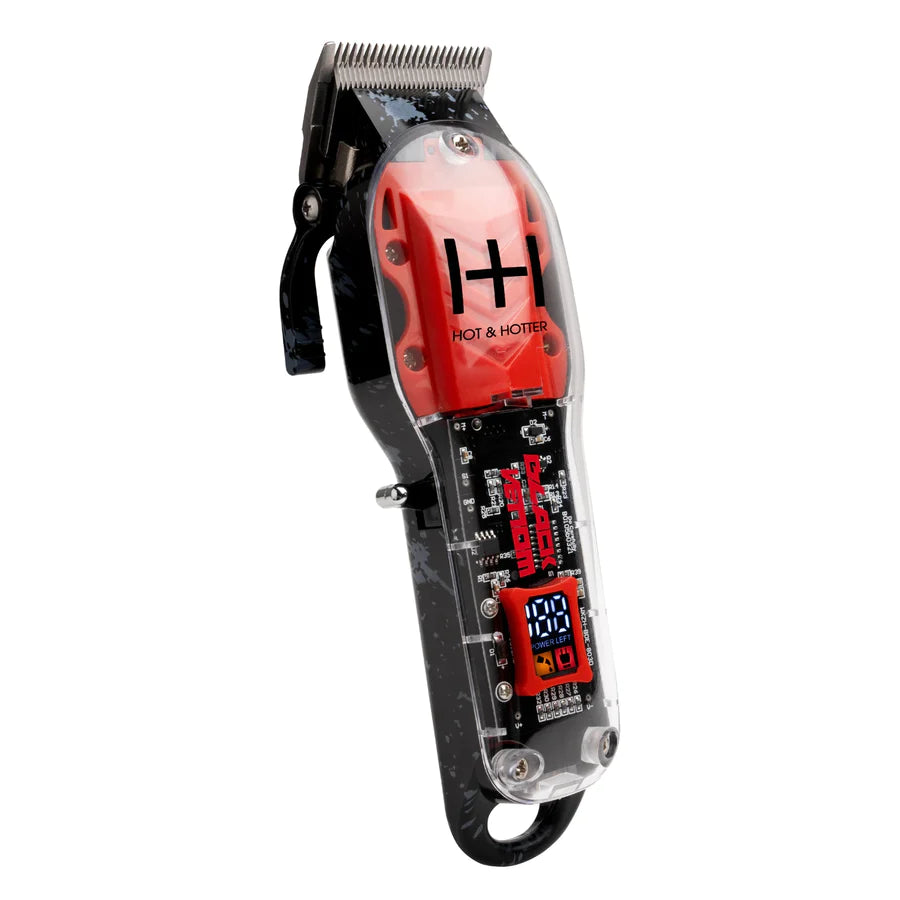 ANNIE Hot & Hotter Professional Rechargeable Cordless Clippers - Black Venom