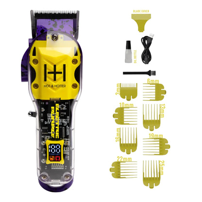 ANNIE Hot & Hotter Professional Rechargeable Cordless Clippers - Electric Purple