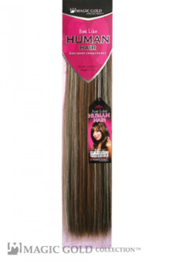 Magic Gold Collection Just Like Human Hair High Quality 20" - 22" 1B (Black)