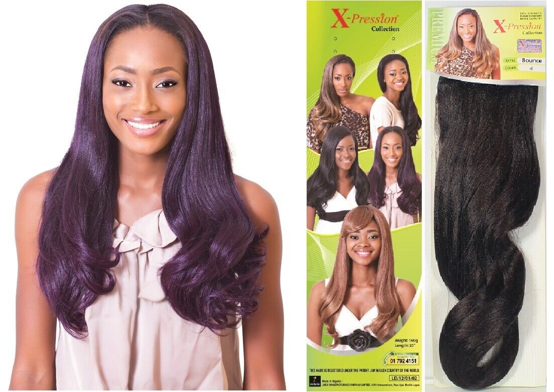 Xpression Bounce Weave Synthetic Hair 20" Extensions 150g