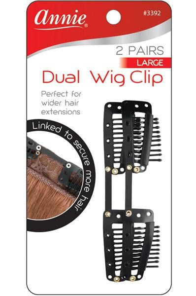 ANNIE 2 Pairs Dual Wig Clip[Large]