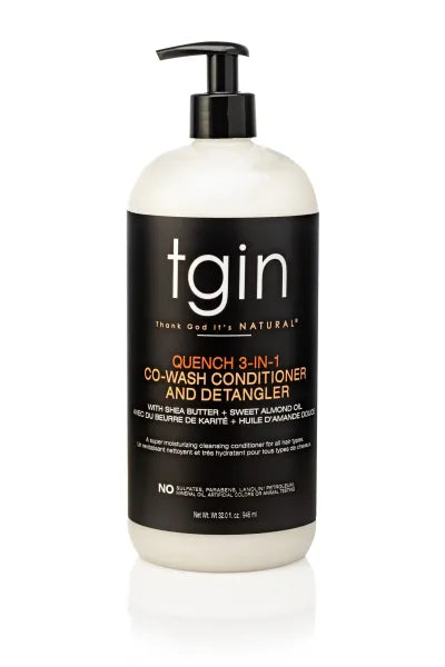 Tgin quench 3-in-1 co-wash conditioner and detangler (32oz)