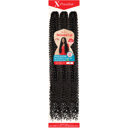 OUTRE X Pression 3X Passion Butterfly Curl Superlong Braid 26''