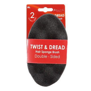 KIM & C Twist & Dread Sponge Brush [Double Sided]