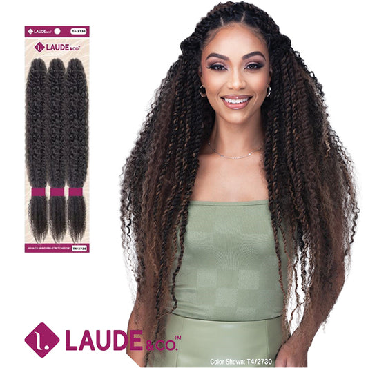 LAUDE PRE-STRETCHED 3X JAMAICA BRAID 26″