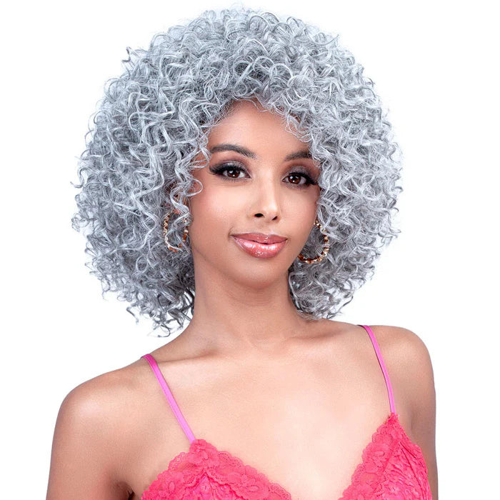 Bobbi Boss Miss Origin Human Hair Blend Full Wig - KAMRYN