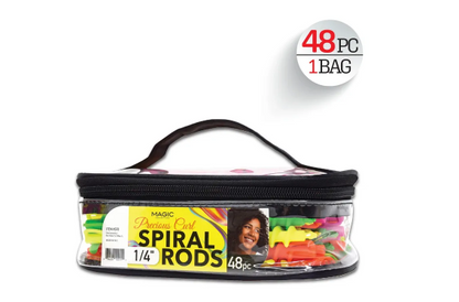 Magic Spiral Rod Small 1/4"(48 pc/pk)