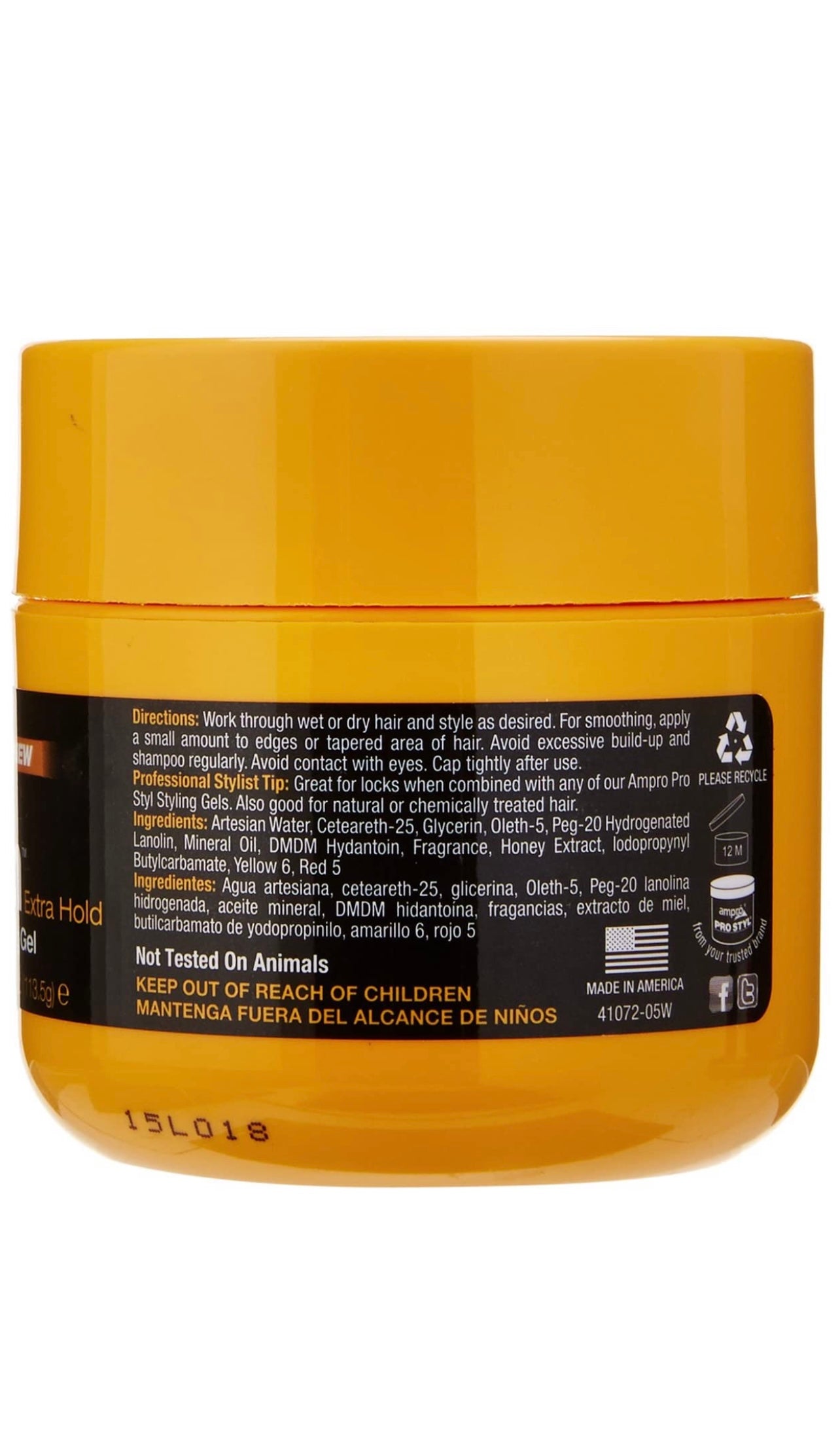 AMPRO Shine 'n Jam Conditioning Gel [Extra Hold]